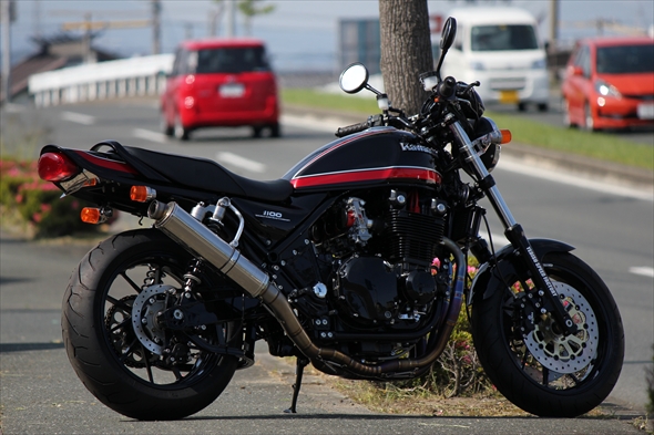 ゼファー1100 マフラー K296 カワサキ 純正 中古 バイク 部品